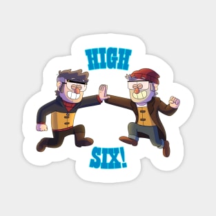 High Six! Magnet