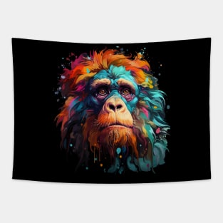 Orangutan Rainbow Tapestry