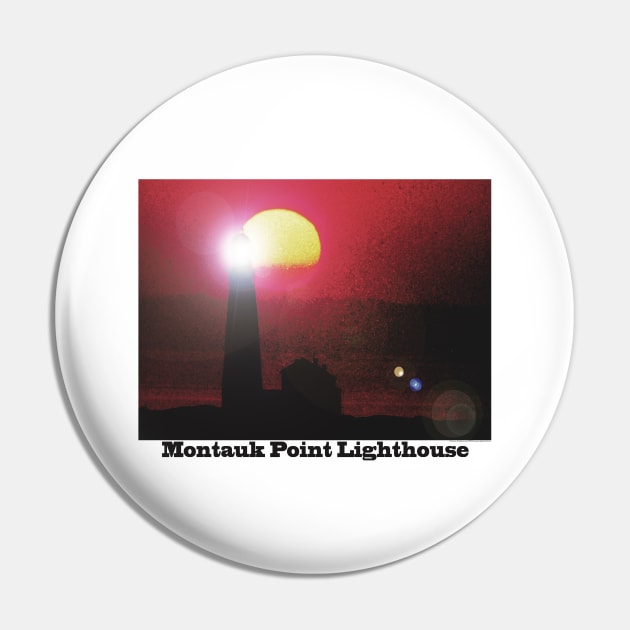 Montauk Point Lighthouse Pin by Degroom