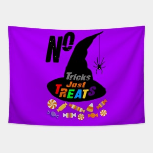 No Tricks just Treats Tapestry