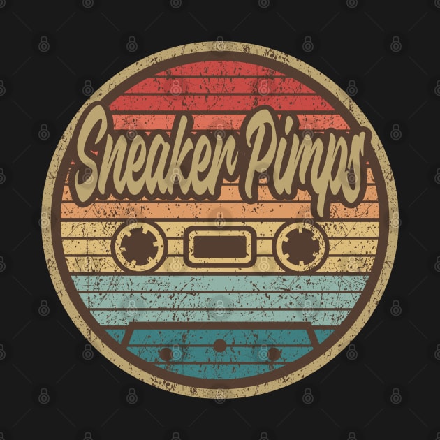 sneaker pimps cassette retro circle by penciltimes