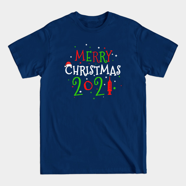 Disover Merry Christmas 2021 - Christmas 2021 - T-Shirt