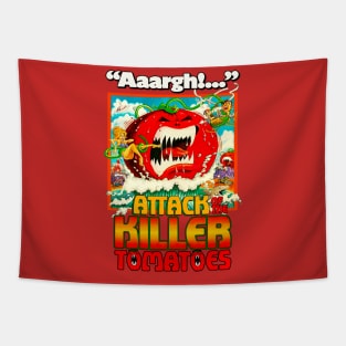 Attack of the Killer Tomatoes // 70s move Tapestry