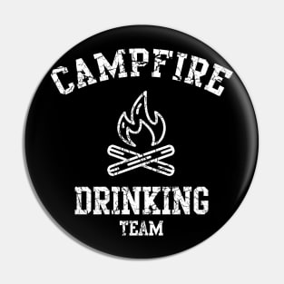 Campfire Drinking Team Pin