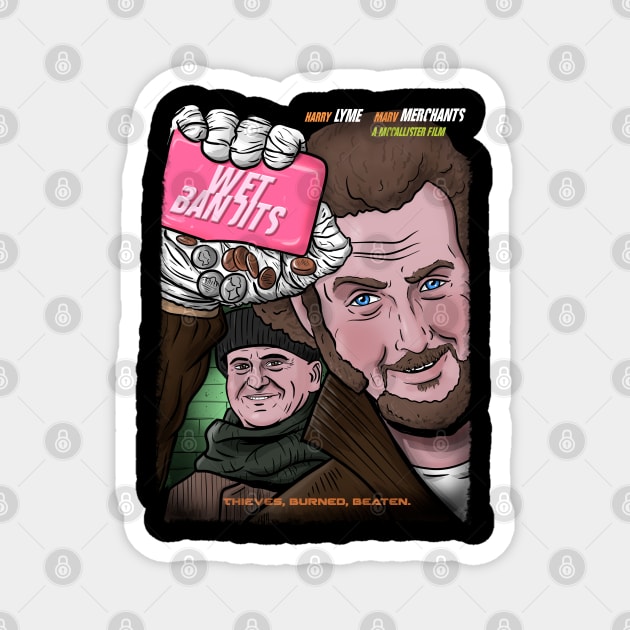 Wet Bandits Club Magnet by MarianoSan