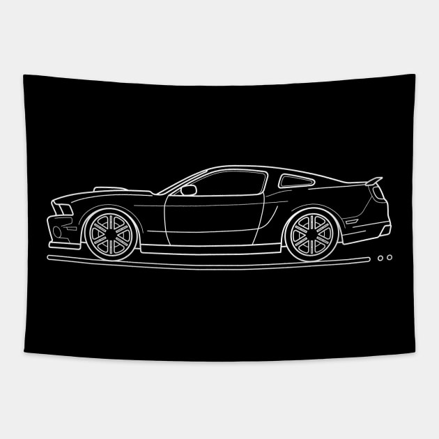 super car 500 W Tapestry by garistipis