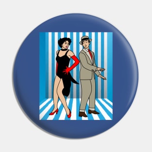 Couple Dancing Romantic Dance Pin