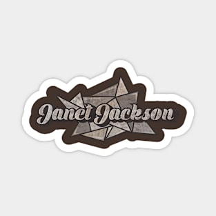 VINTAGE TRIANGEL - JANET JACKSON Magnet