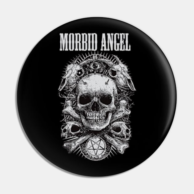 MORBID ANGEL VTG Pin by phsyc_studio