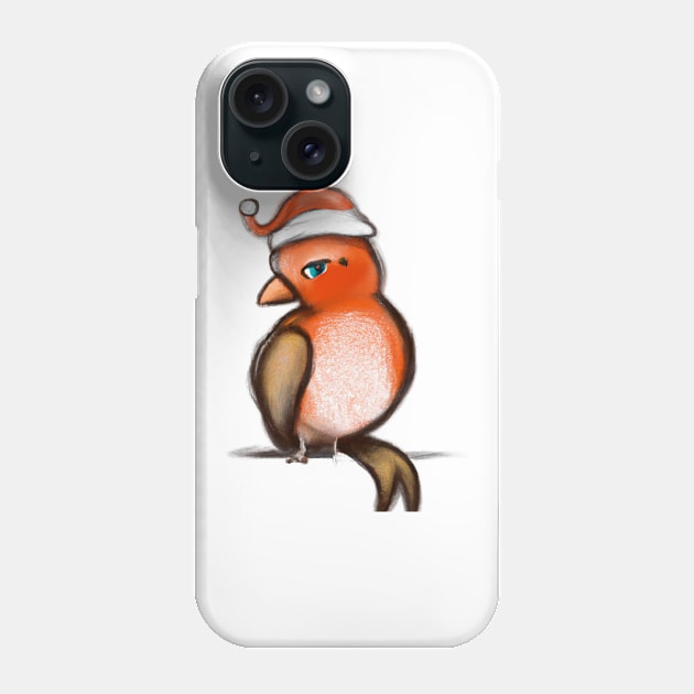 Cute Perch Drawing Phone Case by Play Zoo