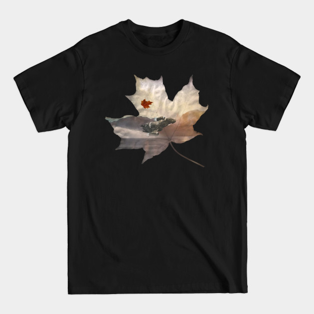 Discover Leaf on the Wind No Shadow - Firefly - T-Shirt