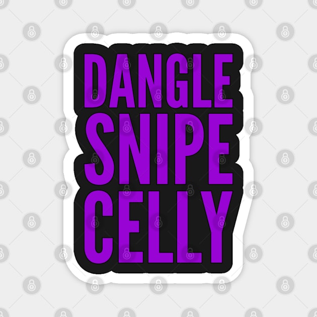 DANGLE SNIPE CELLY Magnet by HOCKEYBUBBLE