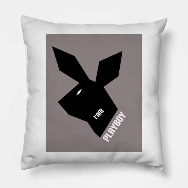 Bunny t-shirt Pillow by Takurs