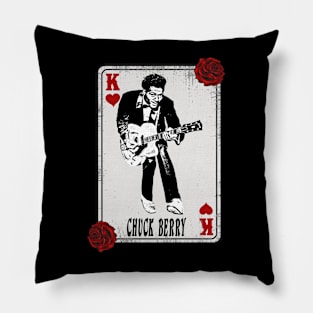 Vintage Card Chuck Berry Pillow