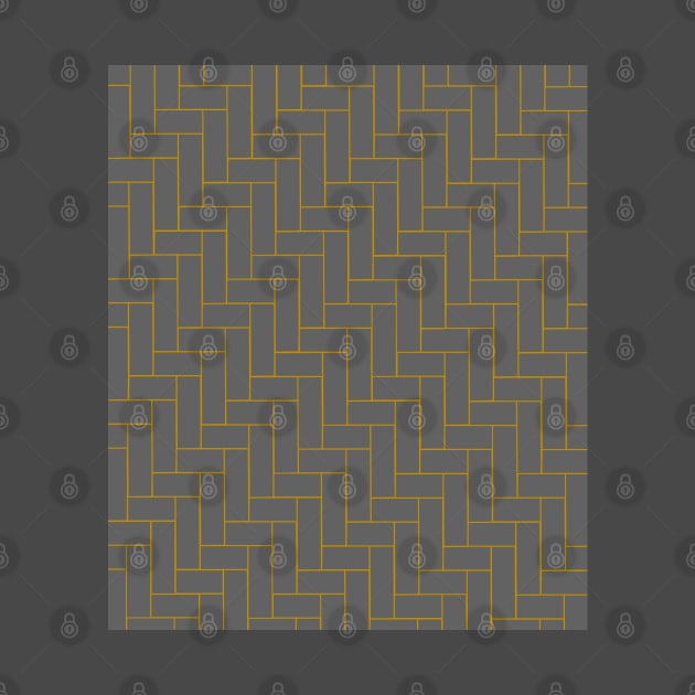 Grey and Mustard Tile Style Design by OneThreeSix