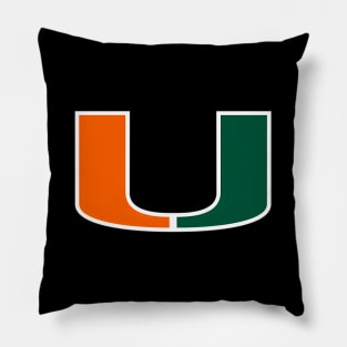 Be Miami Hurricanes Sports Pillow