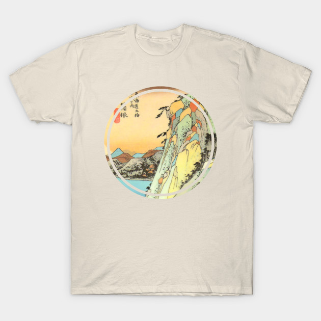 Japanese Mountain Painting Japanese T Shirt Teepublic