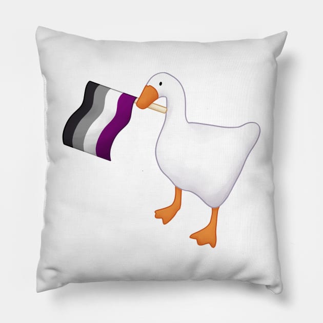 ace goose Pillow by Shizomaru