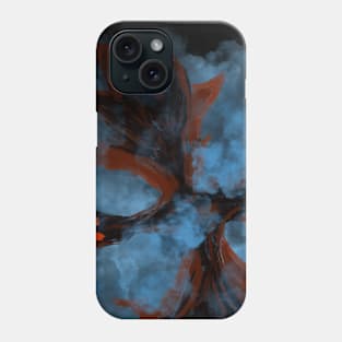 Dragon fly trough clouds Phone Case