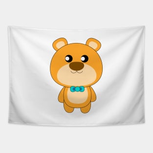 Cute Cherry Bear Tapestry