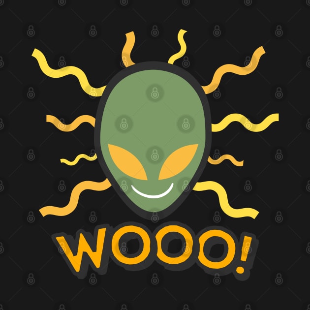 Alien saying Wooo! by TheSoldierOfFortune