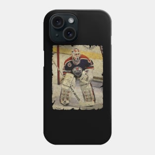 Ron Tugnutt - Edmonton Oilers, 1991 Phone Case