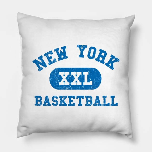 New York Basketball II Pillow by sportlocalshirts