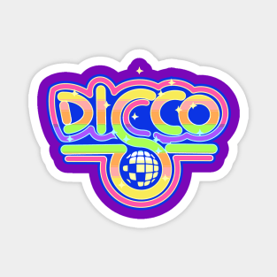 Retro Disco Magnet