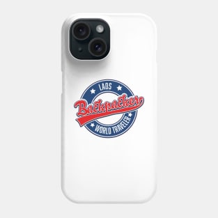 laos backpacker world traveler Phone Case