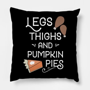 Funny Thanksgiving Saying Pillow