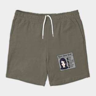 Goth Color Chart Shorts