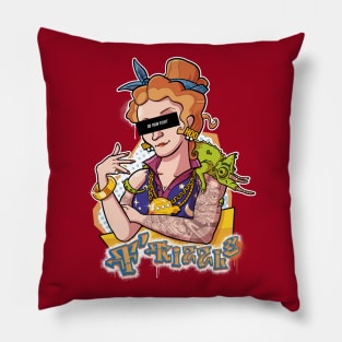 F' Rizzle Pillow