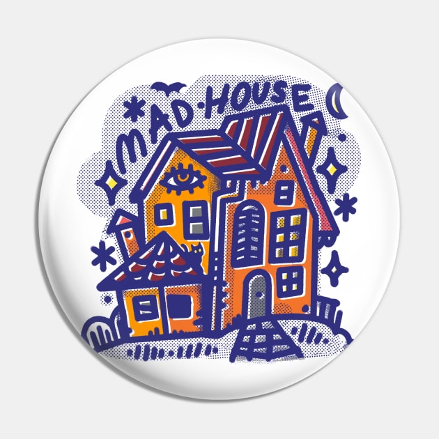 Mad house halloween Pin by Paolavk
