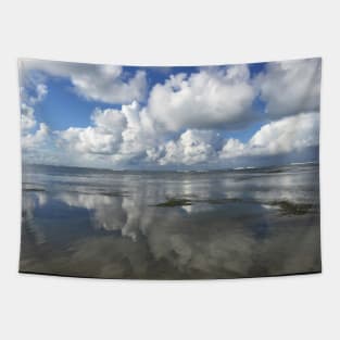 Reflections - Clouds on the Water - Ocean View Tapestry