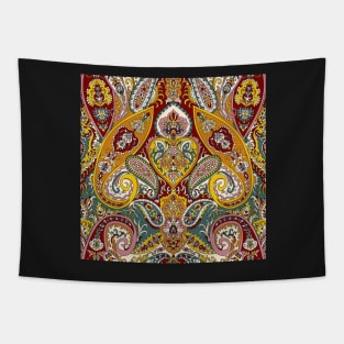 Cashmere Indian Boho Folk Tapestry