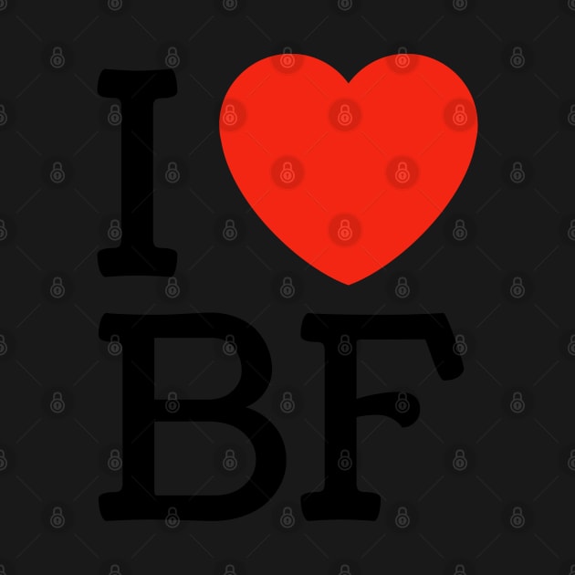 I Heart BF by Chelsea Seashell