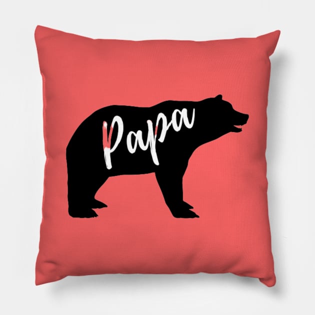 Bear Papa Pillow by Artistic Design