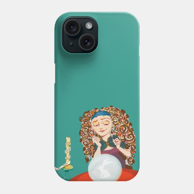 Fortune teller Phone Case by rachelslanguage