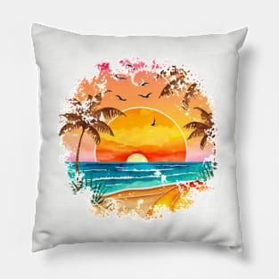 Beach Trip Pillow