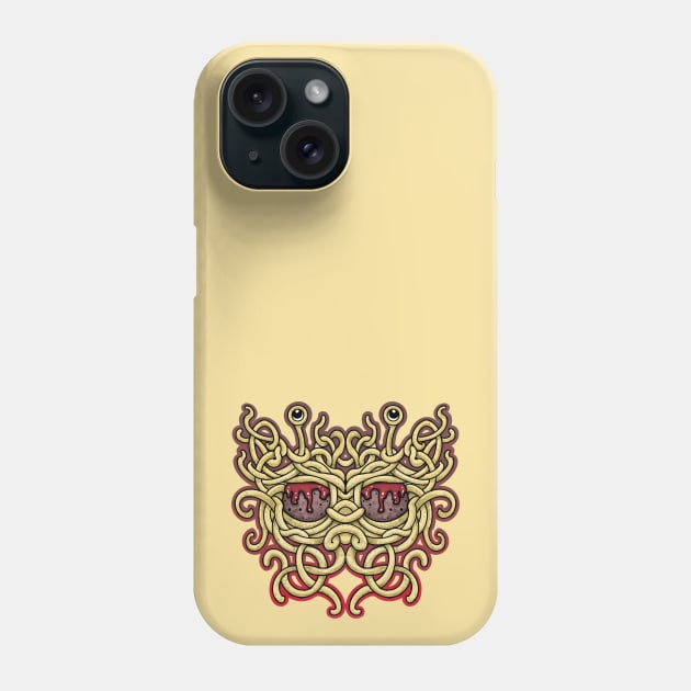 The flying spaghetti monster, pastafarian merch, R amen. Phone Case by weilertsen