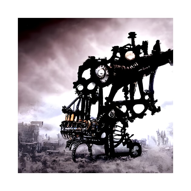 Steampunk machine by Roguex