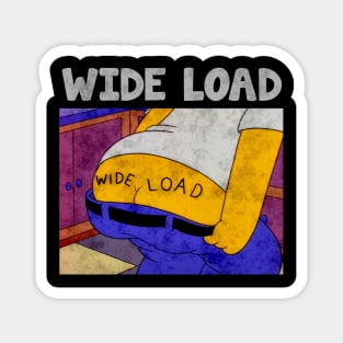 Wallpaper wide load funny Magnet