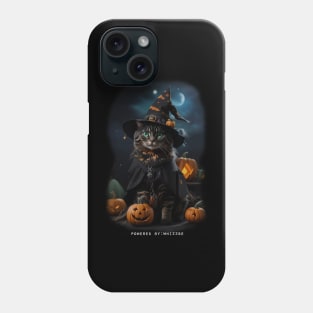 Tortie cat Halloween (I love Tortitude) Phone Case