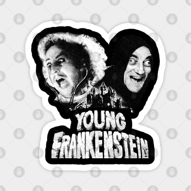 Young Frankenstein Halftone Magnet by Resdis Materials