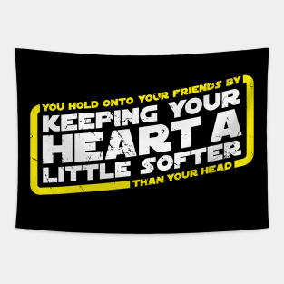 CW S1E7 Keep Your Heart Softer Tapestry