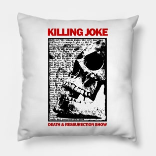 Killing Joke - Death & Ressurection Show - Tribute Artwork Pillow