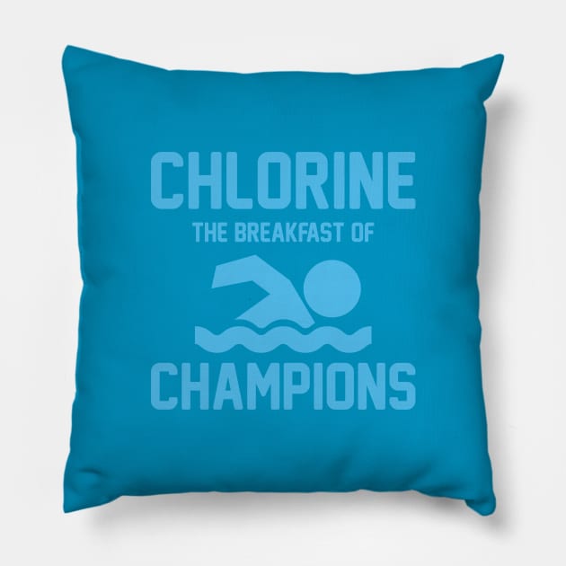 Chlorine: Breakfast of Champions Pillow by Venus Complete