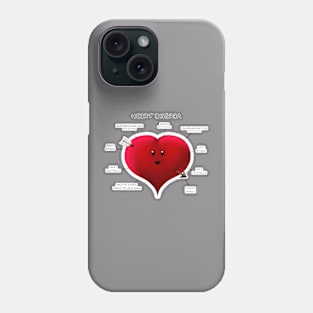 Heart of a fool Phone Case