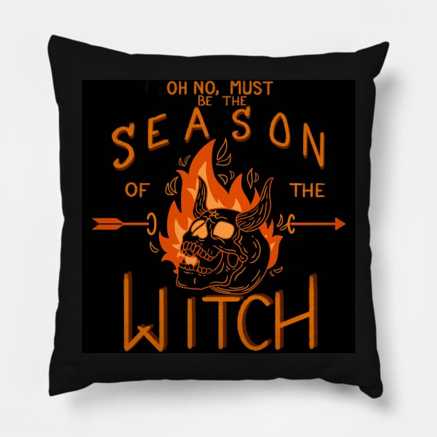 Season of The Witch Pillow by Wyyrmwood