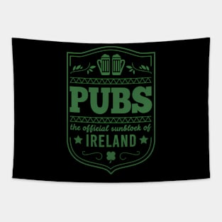 Pubs The Official Sunblock Of Ireland Tapestry